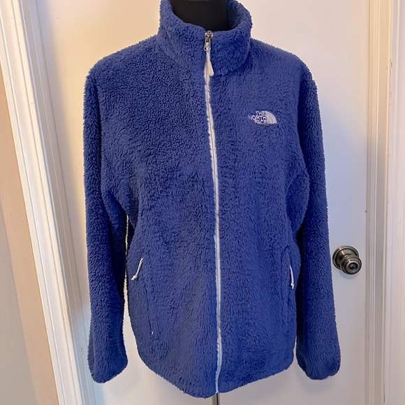 The North Face Jackets & Blazers - THE NORTH FACE Purple Sherpa Fleece, Full Zip Jacket, X Large